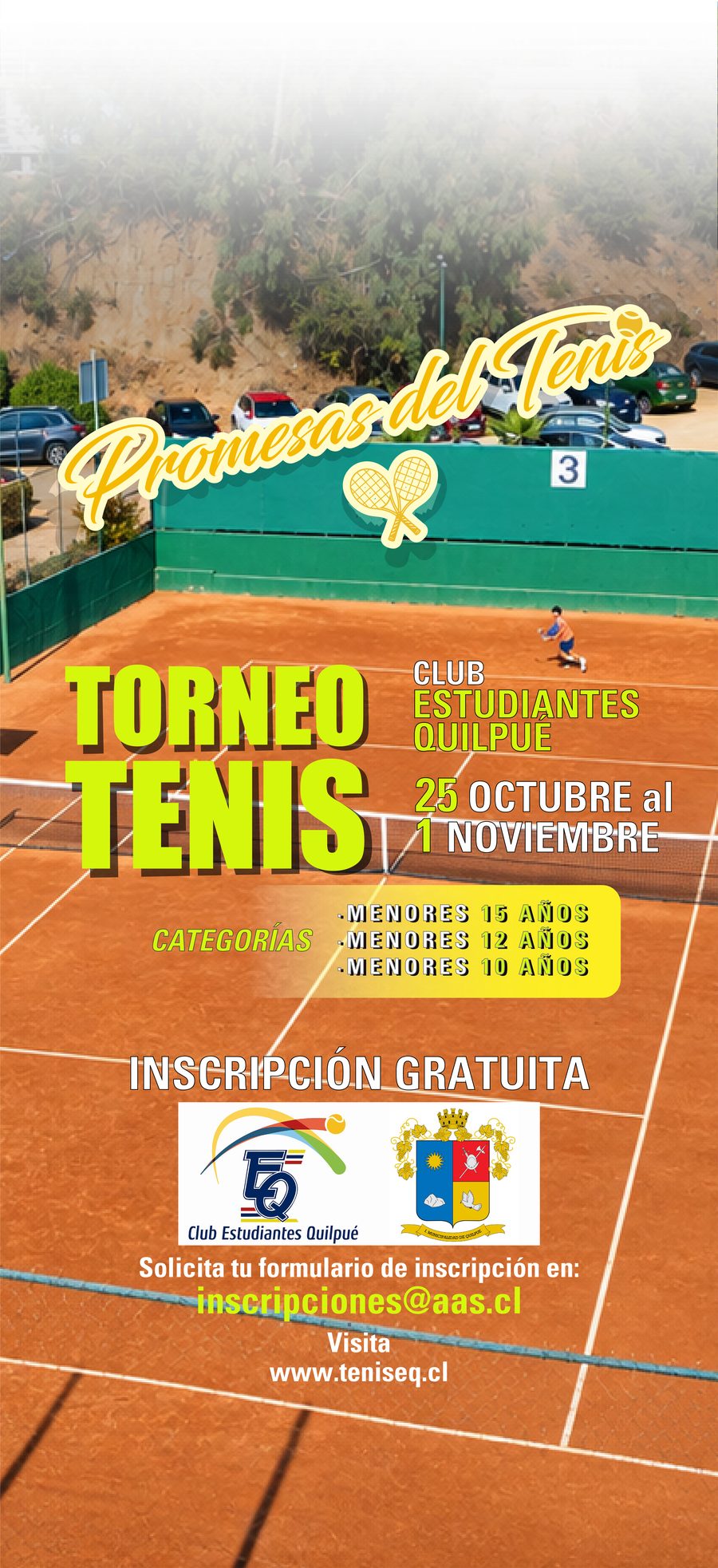 Afiche Torneo Promesas del Tenis
